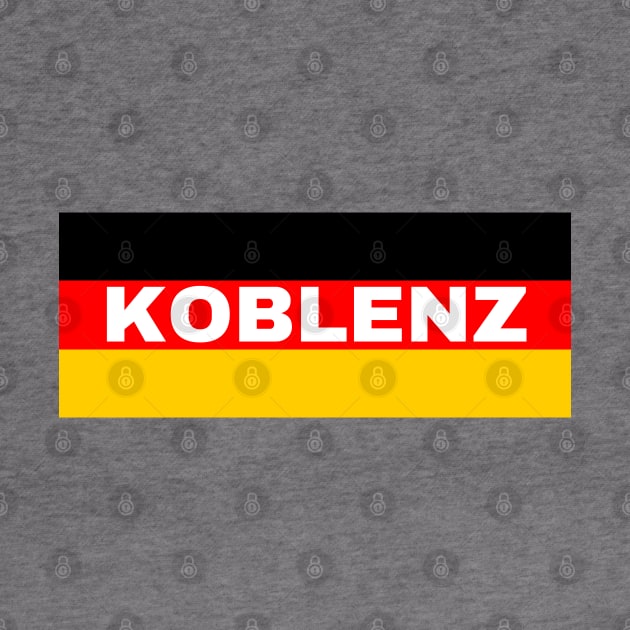 Koblenz City in German Flag by aybe7elf